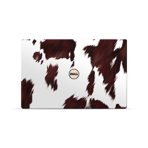 Dell XPS Skin in Cow Print, Dell XPS Cover in Cow Print, Dell XPS Decal in Cow Print