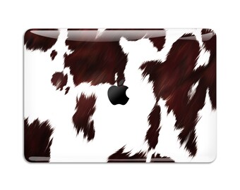 Air 13インチ M2ケース、牛柄MacBookケース、Air M2 MacBookケース、新型MacBook Air M2カバー、Air M2ハードケース、MacBook A2681ケース