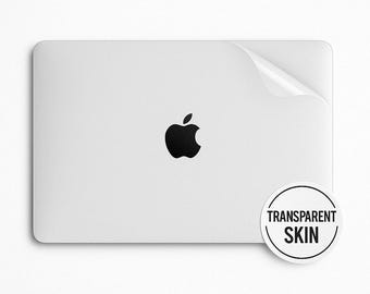 Pellicola protettiva trasparente per MacBook Air Pro M1 M2 M3 M4 Cover 13 14 15 16 Adesivo in vinile trasparente antigraffio invisibile superiore inferiore
