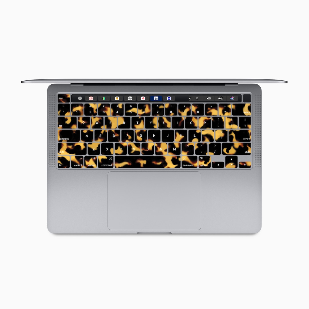 Tortoise Shell MacBook Keyboard Skin, Tortoise Shell MacBook Keyboard ...