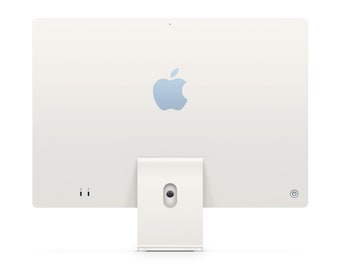 Ivory White iMac Skin, Cream Apple iMac Skin Cover, Off-White Classic iMac Skin Cover, iMac Protective Skin, iMac Decal, iMac Wrap