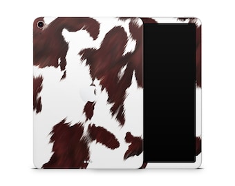 Cowhide iPad Skin, Cowhide iPad Decal, Cowhide iPad Cover, Cow Print iPad Skin, Cow Print iPad Decal, Cow Print iPad Cover