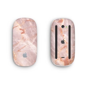 Pelle per mouse magico in marmo blush 2, pelle per mouse magico Apple, pelle per mouse magico rubacuori, pelle per mouse magico blush, involucro per pelle per mouse magico Apple