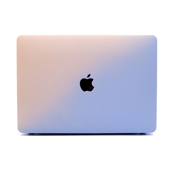 Étui MacBook mat, étui MacBook de couleur unie, étui MacBook simple, étui MacBook bleu gris, étui MacBook vert, étui MacBook beige