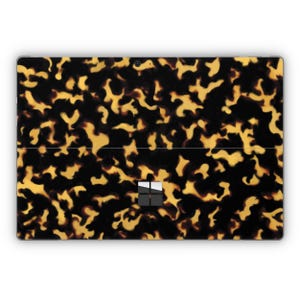 Microsoft Surface-skin i sköldpaddsfärgat skal, Microsoft Surface-omslag i sköldpaddsfärgat skal, Microsoft Surface-dekal i sköldpaddsfärgat skal