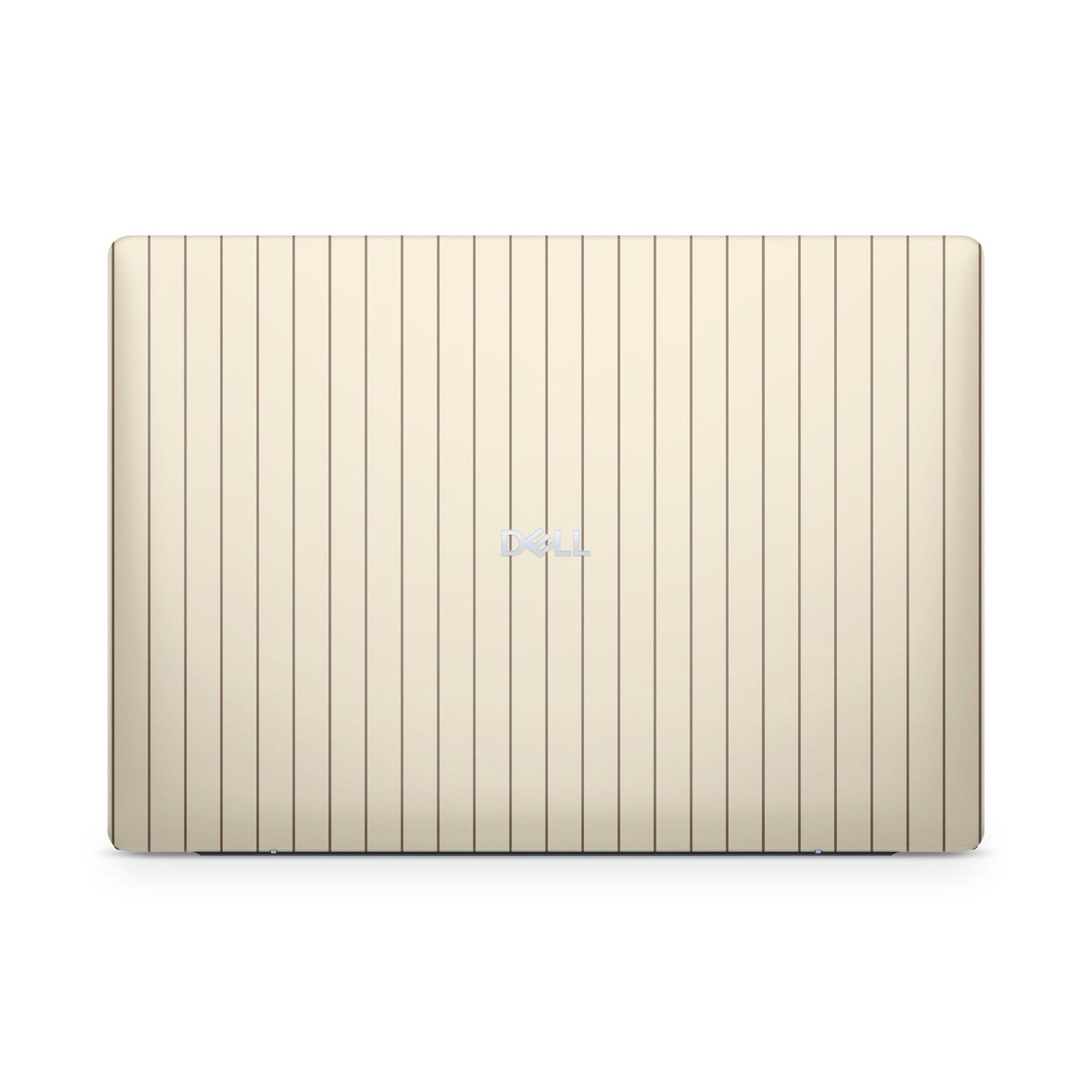 Cream Fine Line Dell Laptop Skin, Dell Laptop Decal, Premium 3M Vinyl ...
