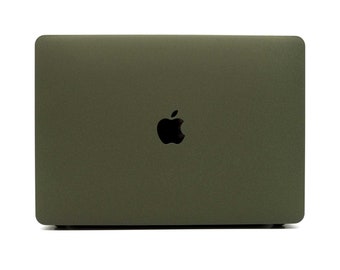 Matte MacBook Case, Solid Color MacBook Case, Simple MacBook Case, Grey Blue MacBook Case, Green MacBook Case, Beige MacBook Case