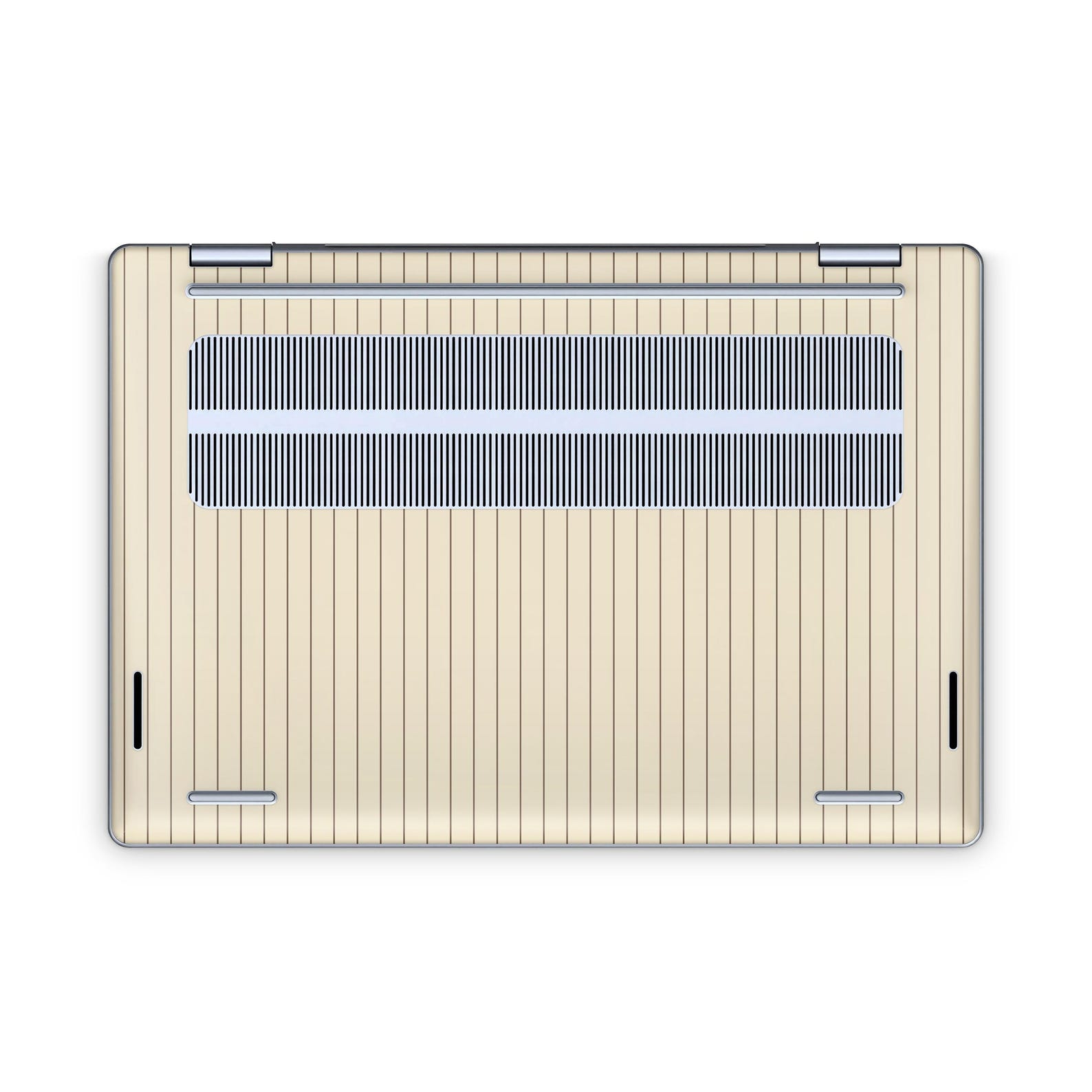 Cream Fine Line Dell Laptop Skin, Dell Laptop Decal, Premium 3M Vinyl ...