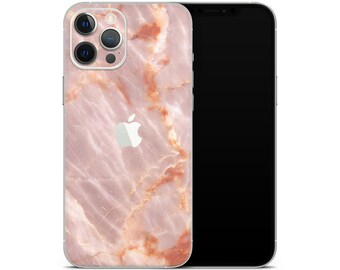 Blush Marble iPhone Skin, Blush Marble iPhone Decal, Blush Marble Vinyl iPhone Sticker