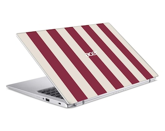 Vinilo con diseño de rayas de arándano para portátil Acer Aspire