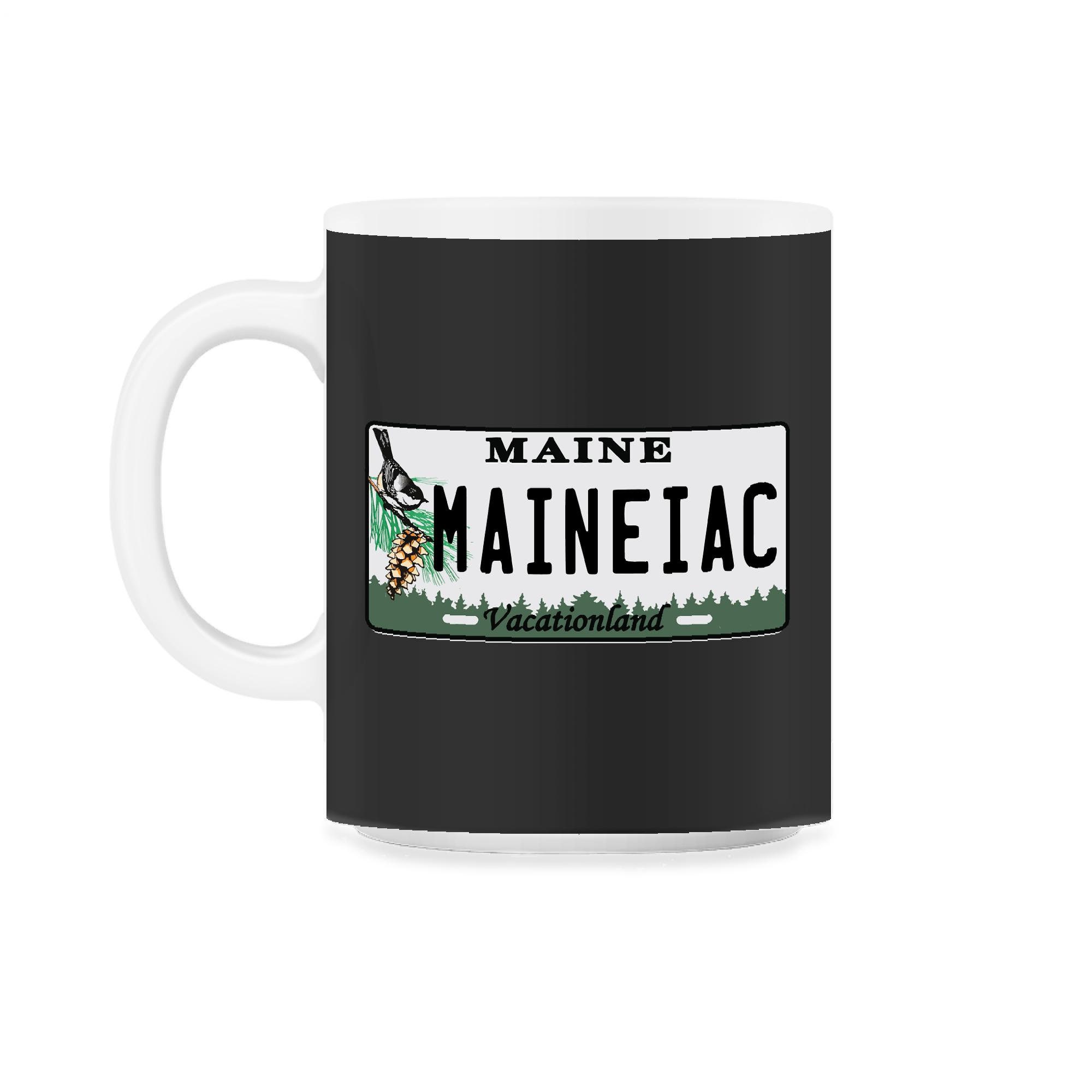 Funny Maine License Plate Souvenir Gift, Maineiac Humor Etsy
