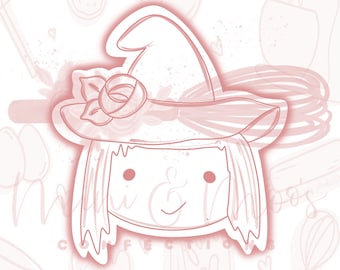 Whimsy Witch Halloween Halloween Cookie Cutter