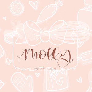 Molly Plaque Cookie Cutter