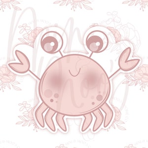 Playful Crab Cookie Cutter