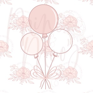 Balloon Bundle Cookie Cutter