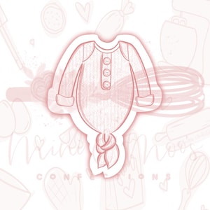 Knotted Onesie Cookie Cutter