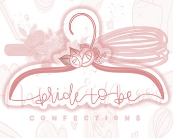 Bride To Be Hanger Cookie Cutter