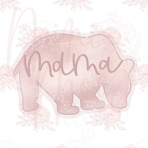 Mama Bear Cookie Cutter