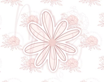 Cookie Cutter STL Bundle Whimsy Daisy Cookie Cutter