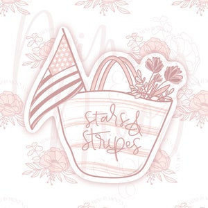 Patriotic Bag 4th of July Cookie Cutter