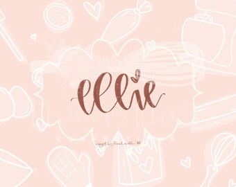 Ellie Plaque Cookie Cutter