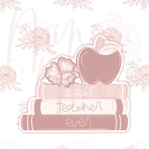 Stacked Books Cookie Cutter
