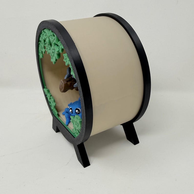 3D Printed Spider Terrarium with Toy Spiders image 8