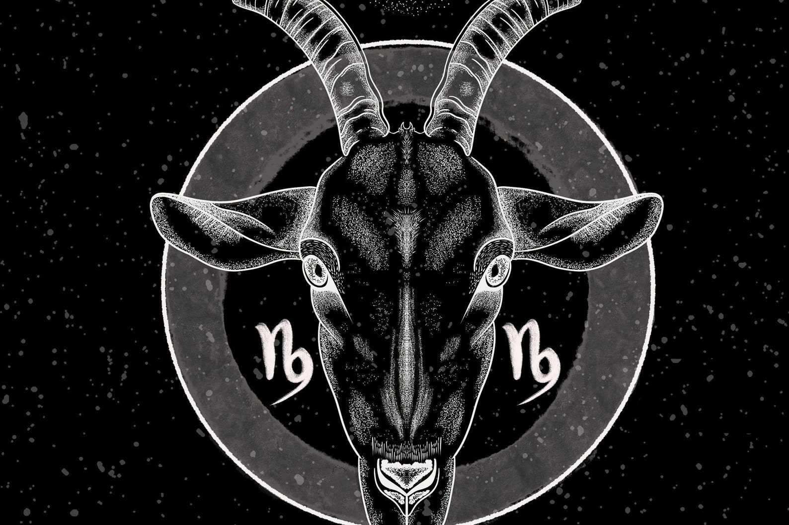 Steenbok Zodiac Horoscoop Art Print Illustratie door Etsy Steenbok Zodiac Horoscoop Art Print Illustratie door Etsy