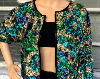 short evening jacket
