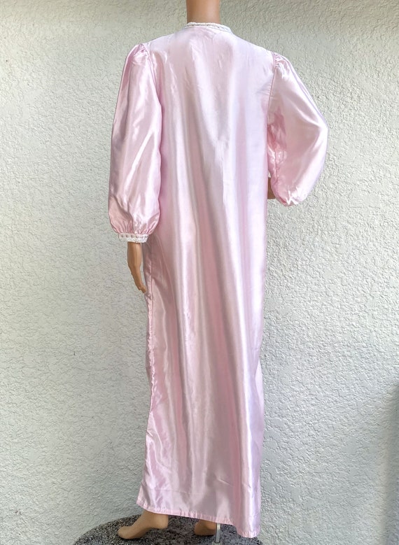 Vintage 70s Nightgown S/M by Ilise Stevens in Pin… - image 6
