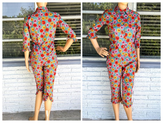 XS Two Piece Set by Carole Little Top and Cropped