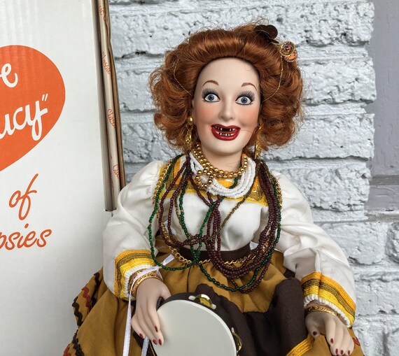 lucille ball porcelain doll