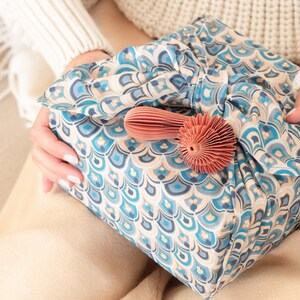 furoshiki fabric gift wrap - fabrap style art deco