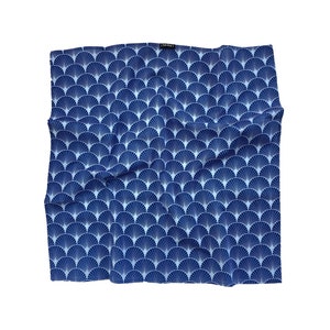 Tissu furoshiki, Papier cadeau printanier, Emballage cadeau bleu indigo, Papier cadeau, Papier cadeau, Papier cadeau réutilisable, Muttertag image 5