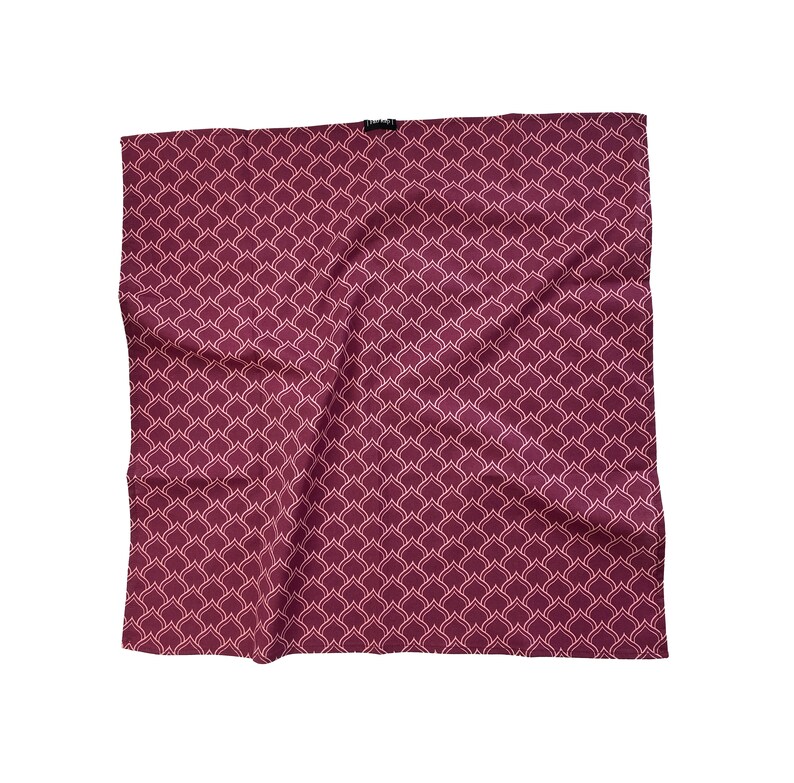 furoshiki fabric gift wrap - fabrap style maroon ogives