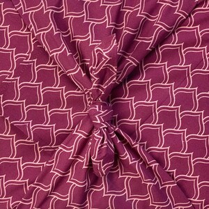 furoshiki fabric gift wrap - fabrap style maroon ogives
