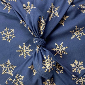 Reusable Fabric Gift Wrap | Eco Friendly Furoshiki Cloth Wrap | Sustainable Zero Waste Wrapping | Holiday Birthday Christmas Gift, best