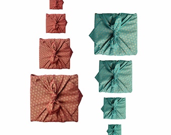 Furoshiki Set van 8, Furoshiki Cadeauverpakkingen, Furoshiki Bundel, Lente Stof cadeauverpakkingsset, Eco Inpakpapier, Muttertagsgeschenk