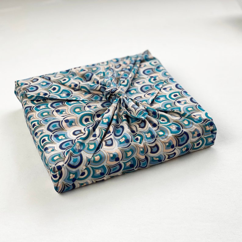 furoshiki fabric gift wrap - fabrap style art deco