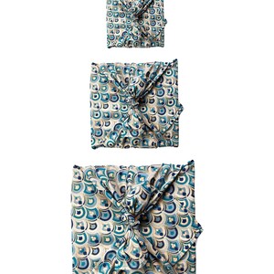 furoshiki fabric gift wrap - fabrap style art deco
