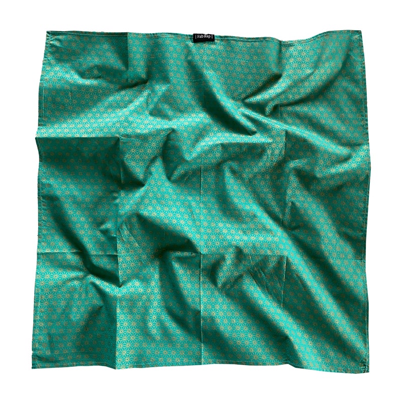 Eco-friendly furoshiki fabric wrapping, Spring fabric wrapping, reusable fabric gift wrap Muttertagsgeschenk image 7