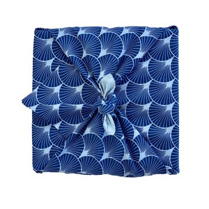 Easter Gift Wrap, 9 Pieces Of Furoshiki, Wrapping Cloth, Blue Furoshiki, Reusable Wrapping, Fabric Gift Wrap, Muttertagsgeschenk image 7