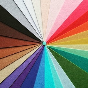 Felt Sheets 2mm - 8 pieces in Colors of Your Choice –