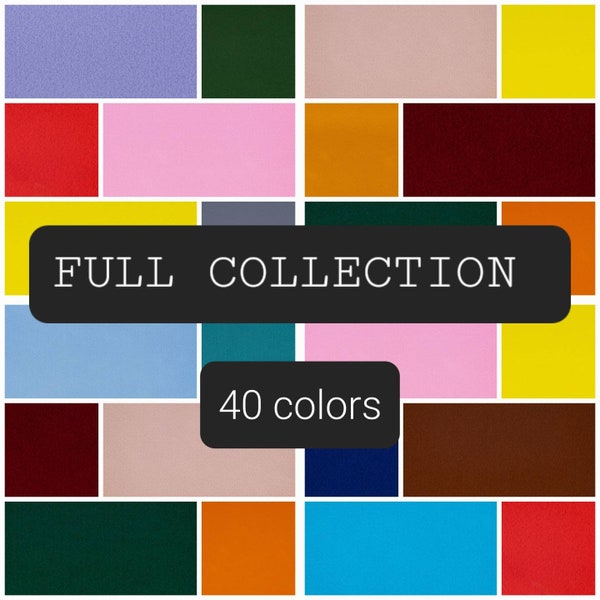 Full Collection Hard Korean Felt 9x11