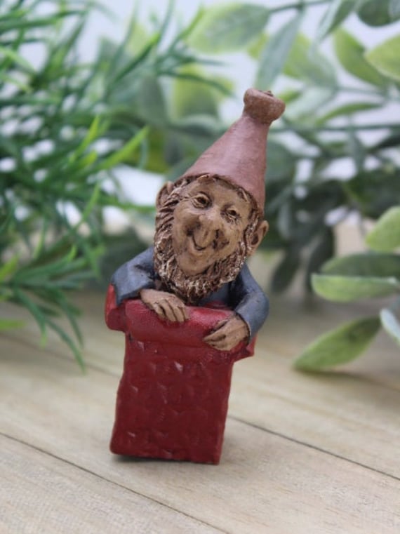 Vintage Tom Clark Gnome Figurine, Cairn Studios, Red Gift Box - Etsy