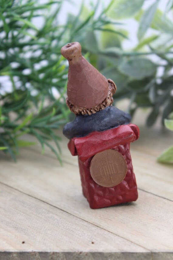 Vintage Tom Clark Gnome Figurine, Cairn Studios, Red Gift Box - Etsy