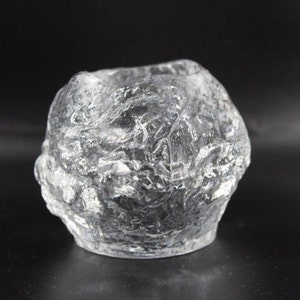 Vintage Orrefors Kosta Boda Snowball Votive Candleholder (Sold Individually)/Kosta Boda Crystal Candleholder/ Swedish Art Glass