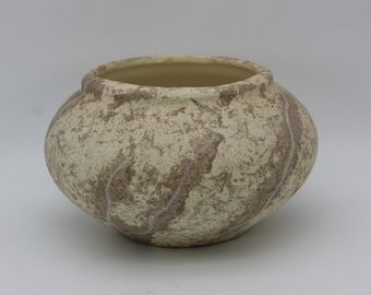BOHO Stoneware Pottery Vase, Pottery Vase, Pottery Pot Signed By J Weber Artist, BOHO DECOR