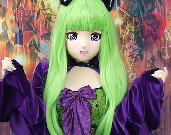 きぐるみマスク kigurumi 個人用 Amazon.co.jp: Dollkii Half Head Kigurumi Mask 白童樹脂製