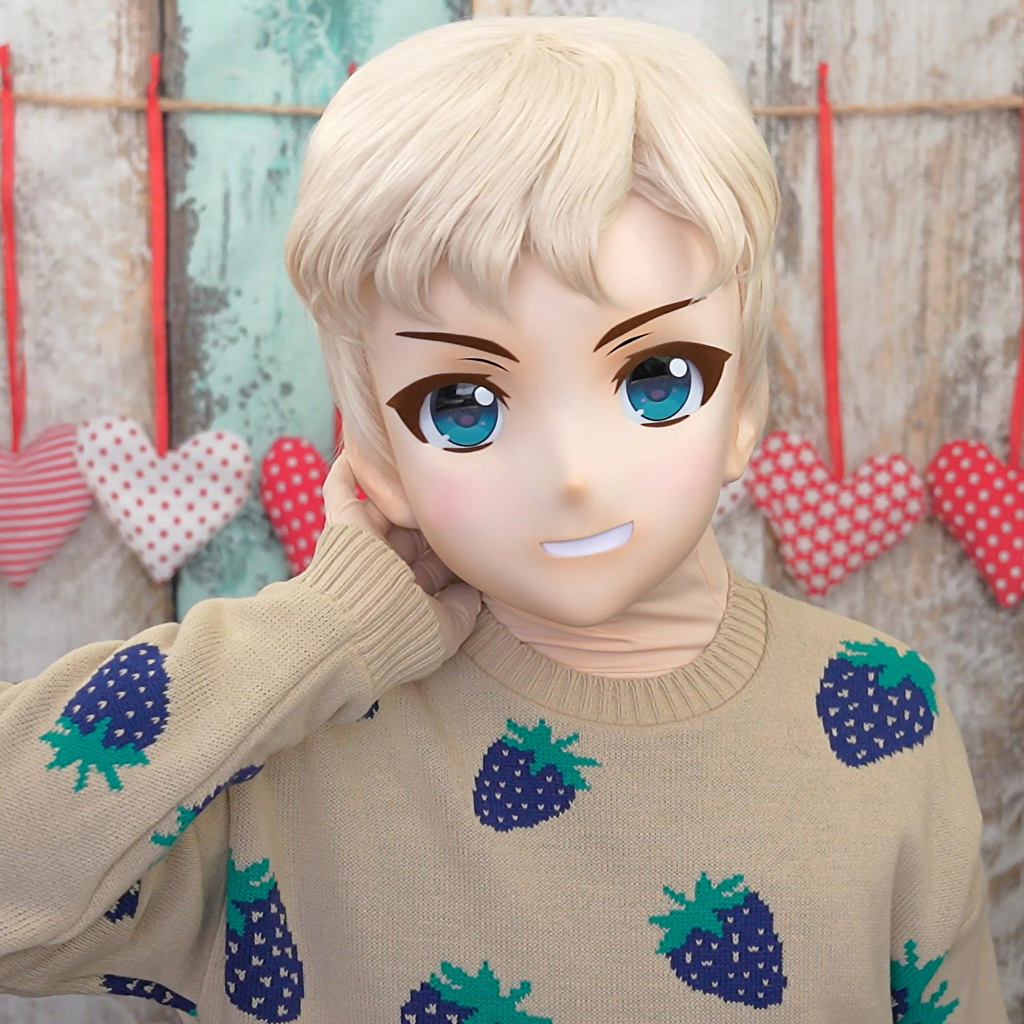 Boy Kigurumi Mask Animegao - One-of-a-kind, in Stock - Etsy